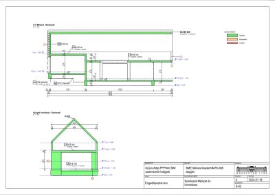 H-Revit_08_Szerkezeti metszet és homlokzat